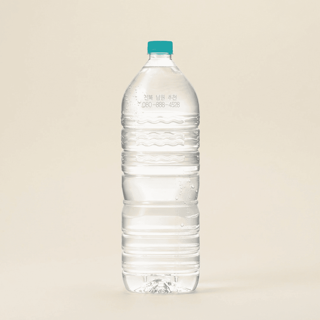 웅진식품 가야G워터 생수 무라벨, 2L, 24개