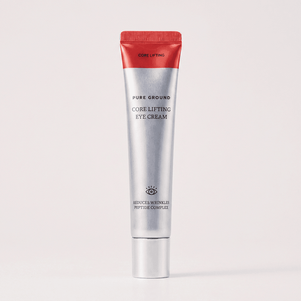 퓨어그라운드 미백 주름 보습 코어 리프팅 아이크림, 40ml, 4개