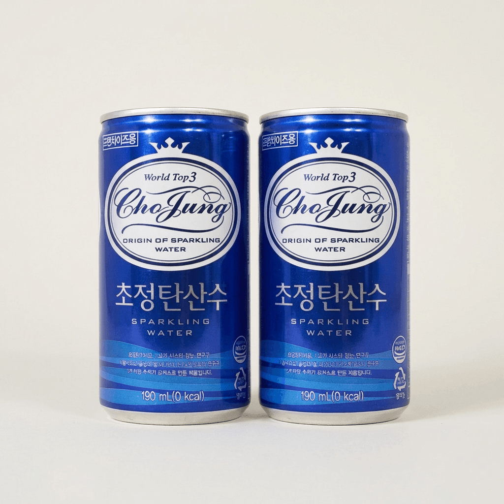 일화 초정 탄산수 플레인, 190ml, 60개