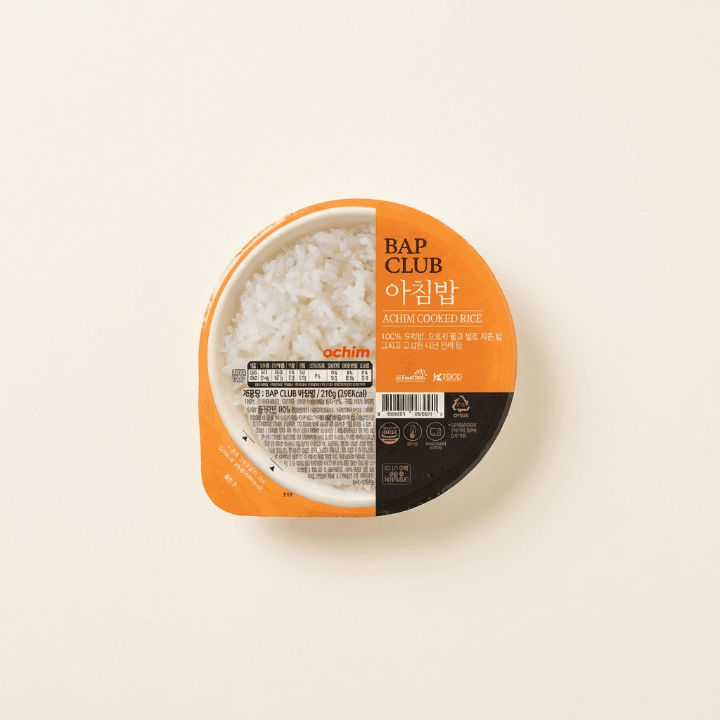 밥클럽 아침밥, 210g, 36개