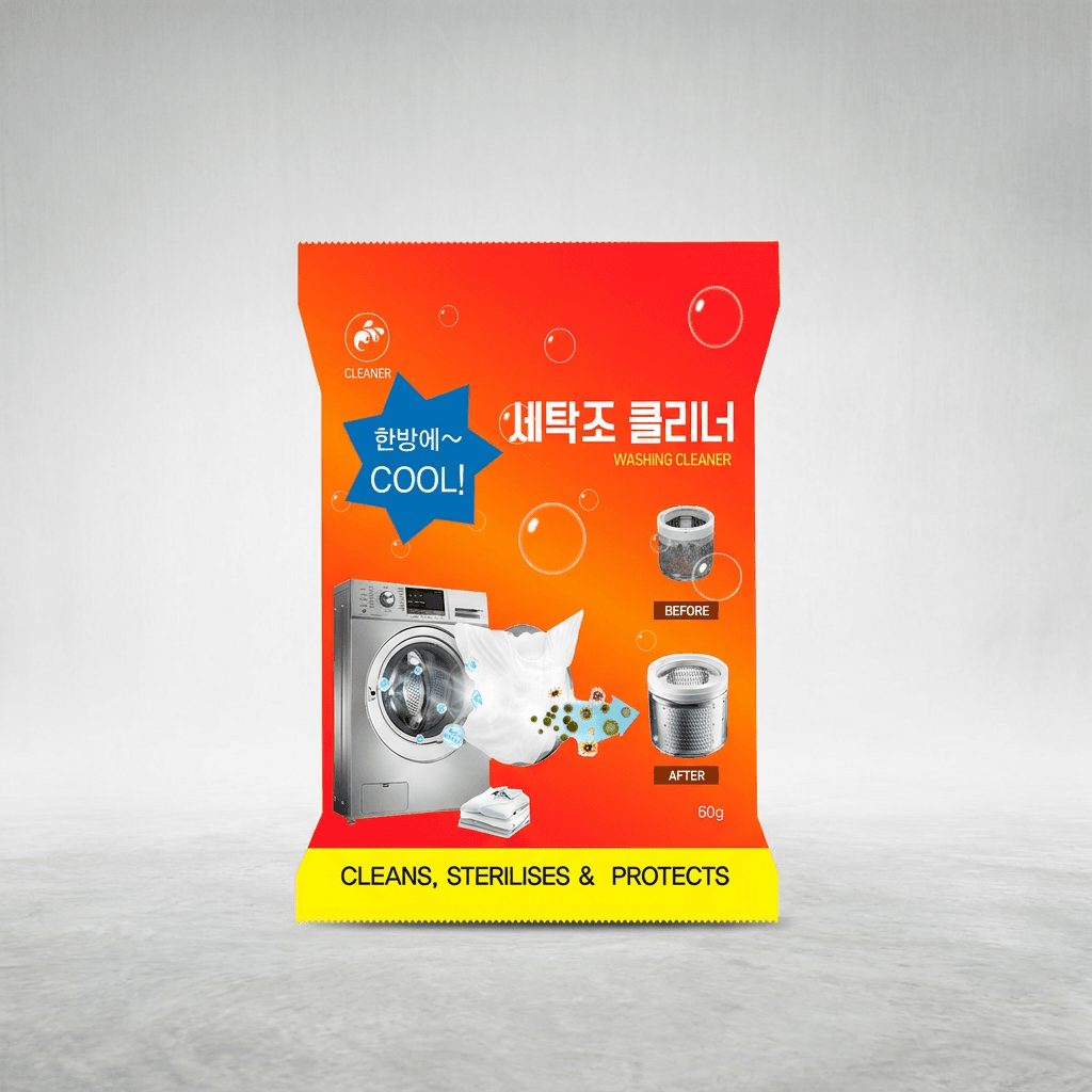 파워풀 세탁조 클리너, 60g, 20팩
