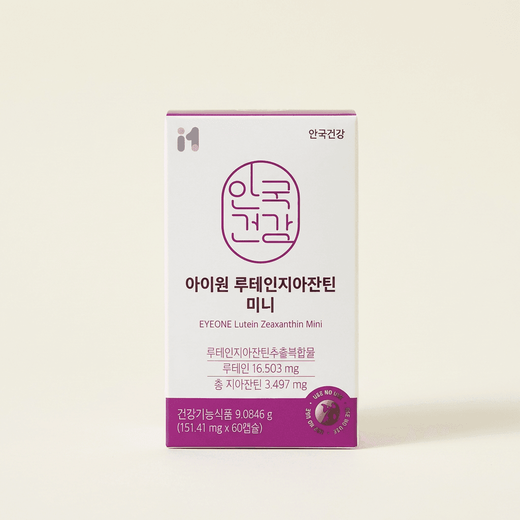 안국건강 아이원 루테인 지아잔틴 미니, 60캡슐, 3박스