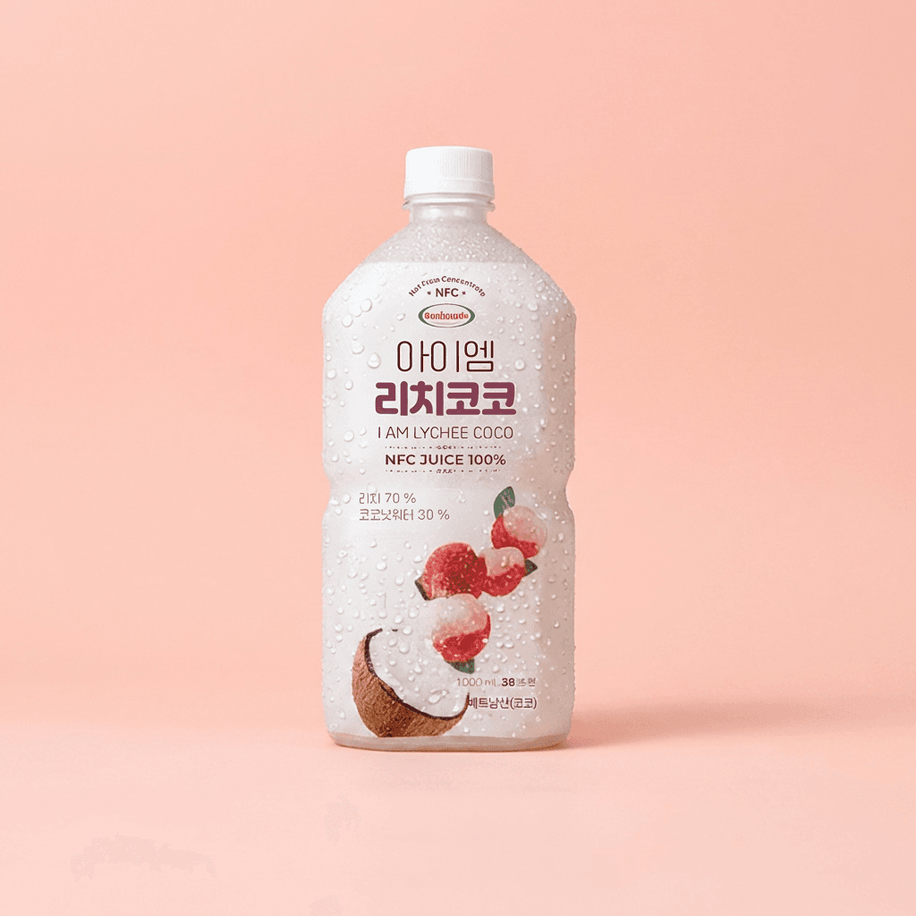 보넬드 아이엠 리치코코 주스, NFC, 착즙 원액, 1L, 3병