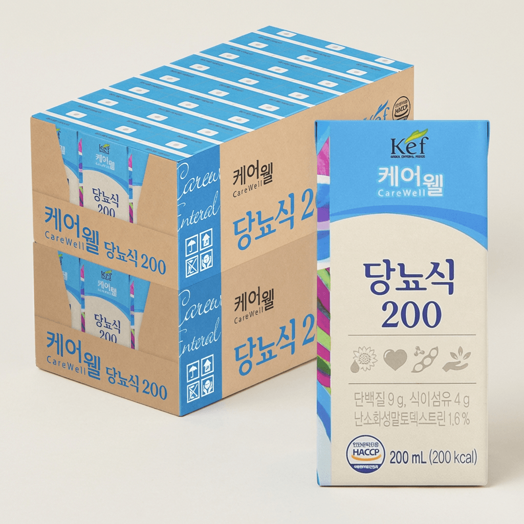 케어웰 당뇨식 200, 200ml, 24개, 2박스