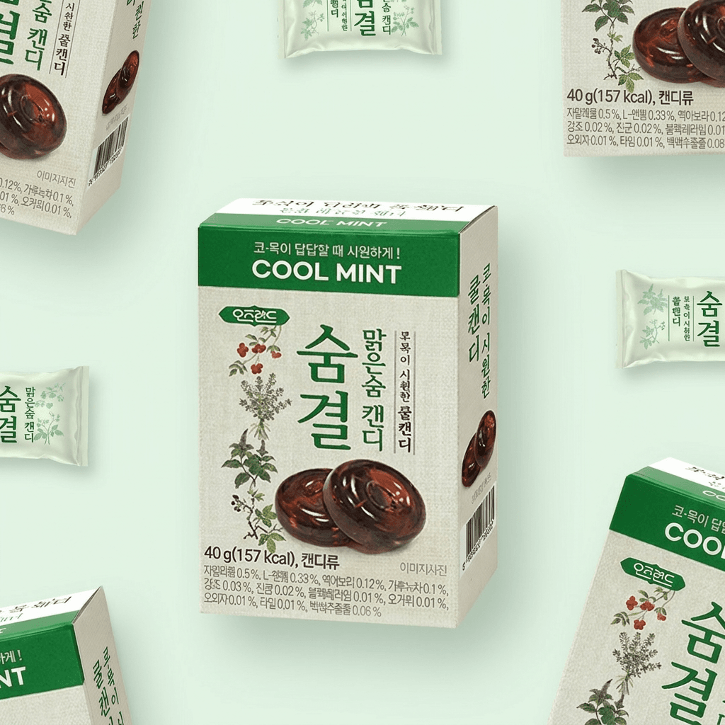 숨결 맑은숨 캔디, 40g, 3개