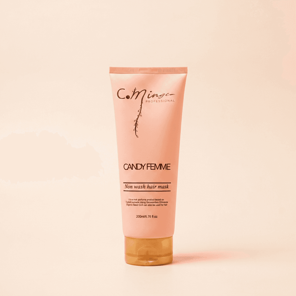 커밍글 캔디 팜므 아쿠아 헤어 노워시 트리트먼트, 플로럴머스크, 200ml, 1개