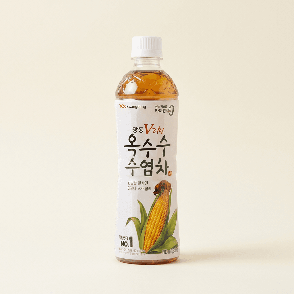 광동 V라인 옥수수수염차, 500ml, 20개