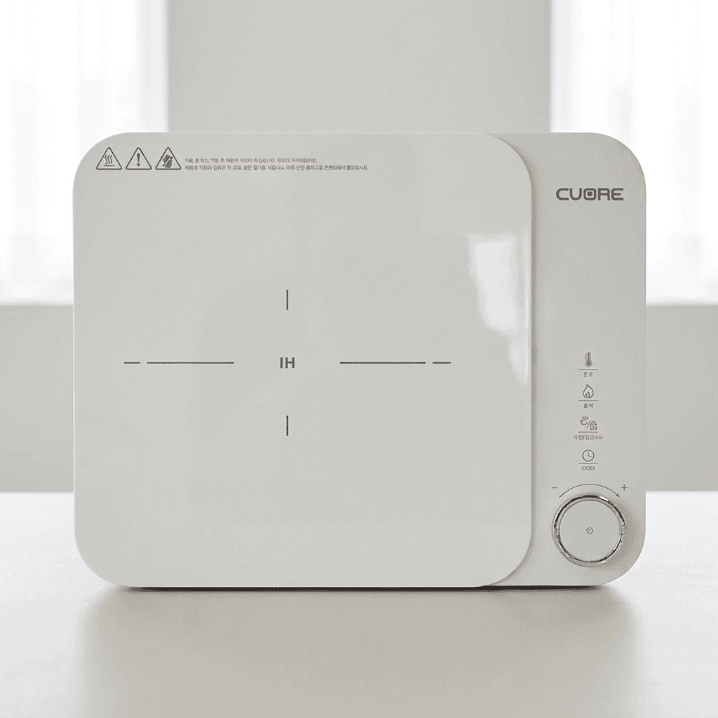 쿠오레 인덕션 쿠커 CKI-D10W, 일반형, 화이트, 1개