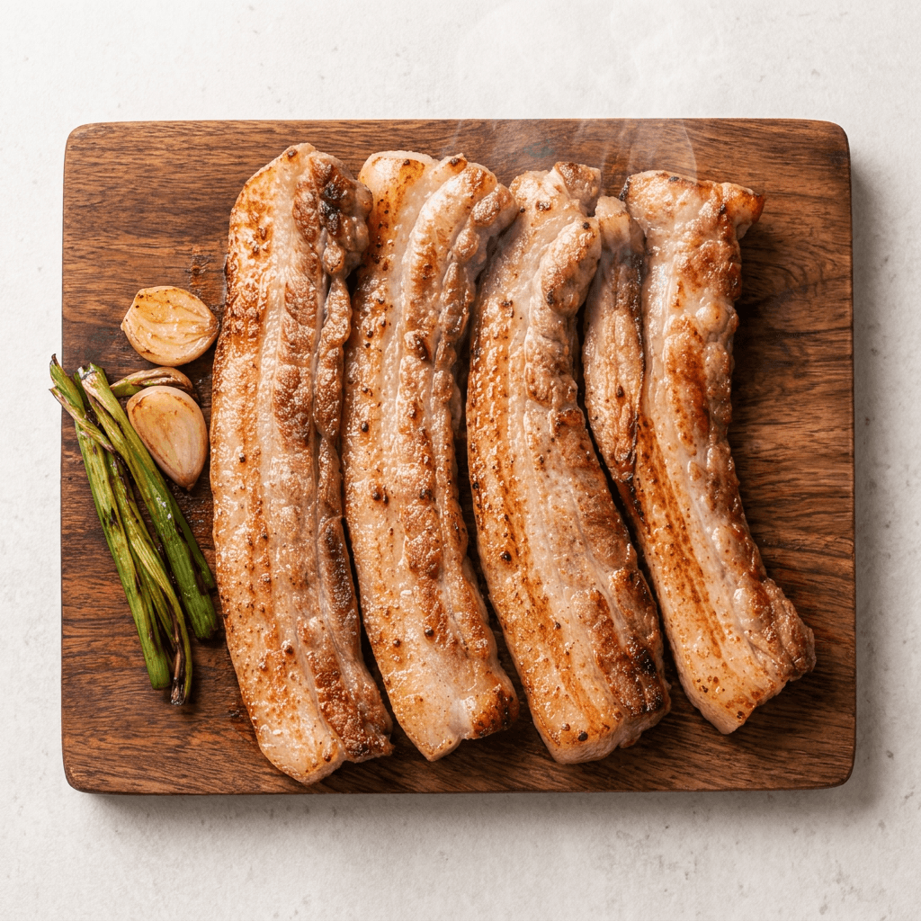 흑돼지 일품삼겹, 구이용, 1kg, 1팩