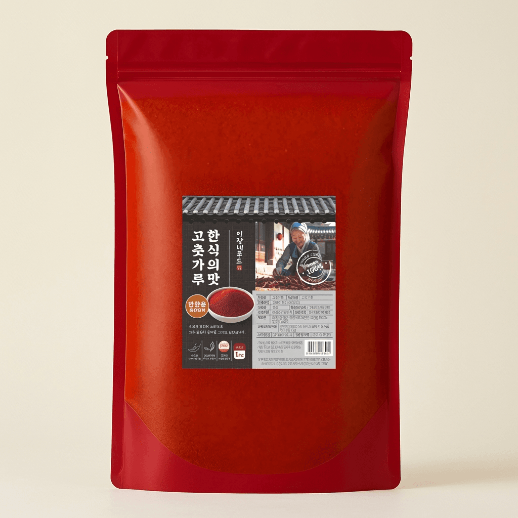 이장네푸드 고춧가루, 보통맛, 반찬용, 중간입자, 1kg, 1개