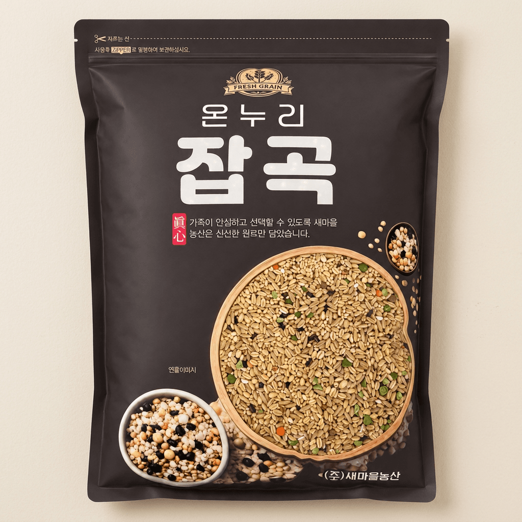새마을농산 혼합잡곡 17곡, 3kg, 1봉