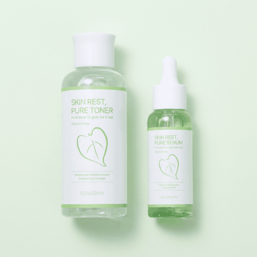 이지비건 쉼 퓨어 수딩 토너 + 보습 세럼 세트, 150ml + 50ml, 1개