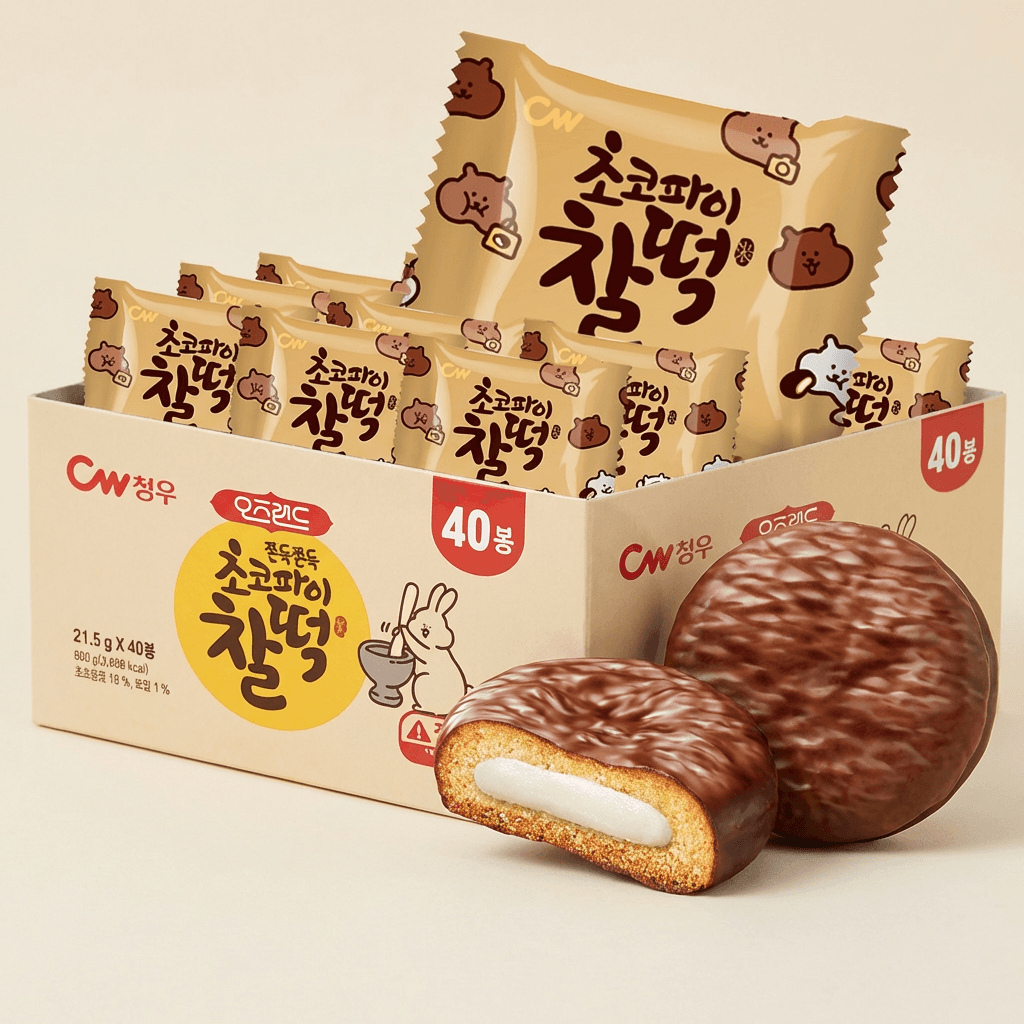 청우 초코파이 찰떡, 860g, 1박스