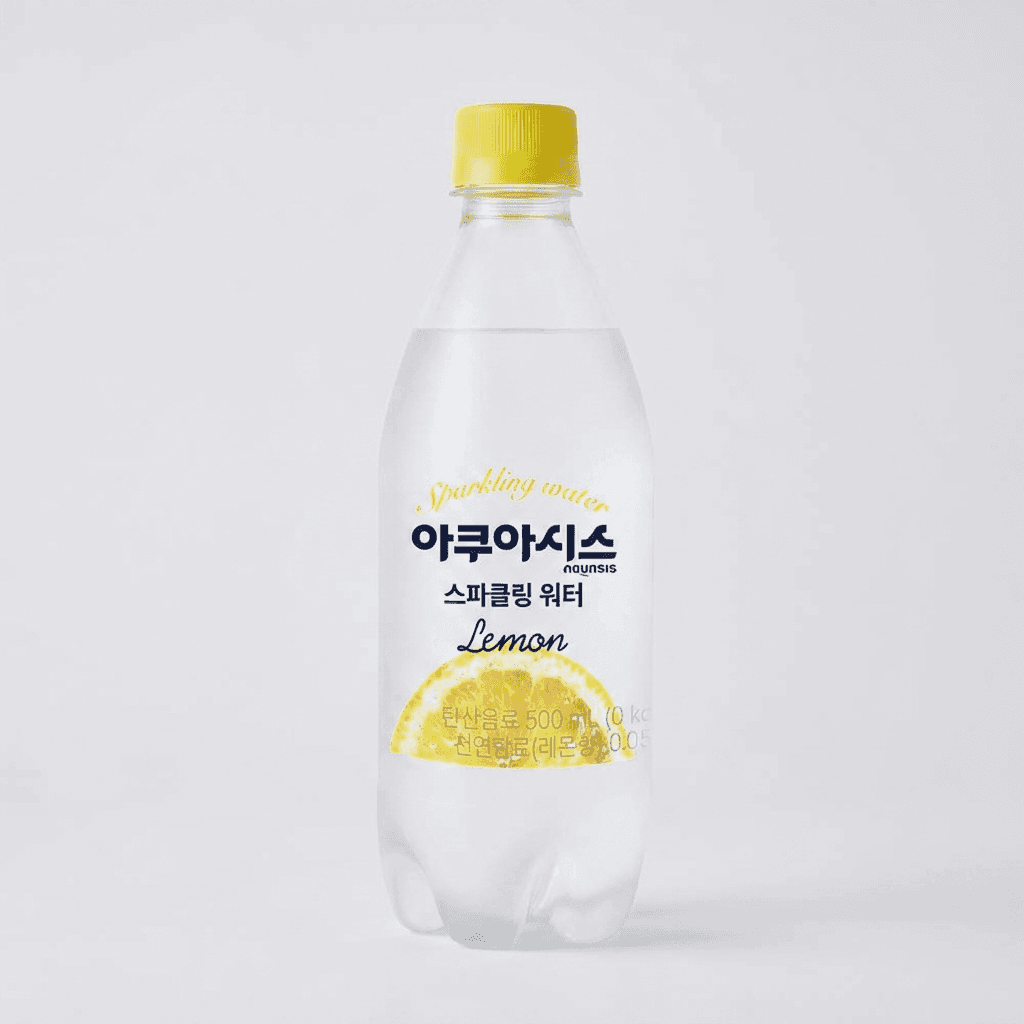 아쿠아시스 스파클링 워터 레몬, 500ml, 20개