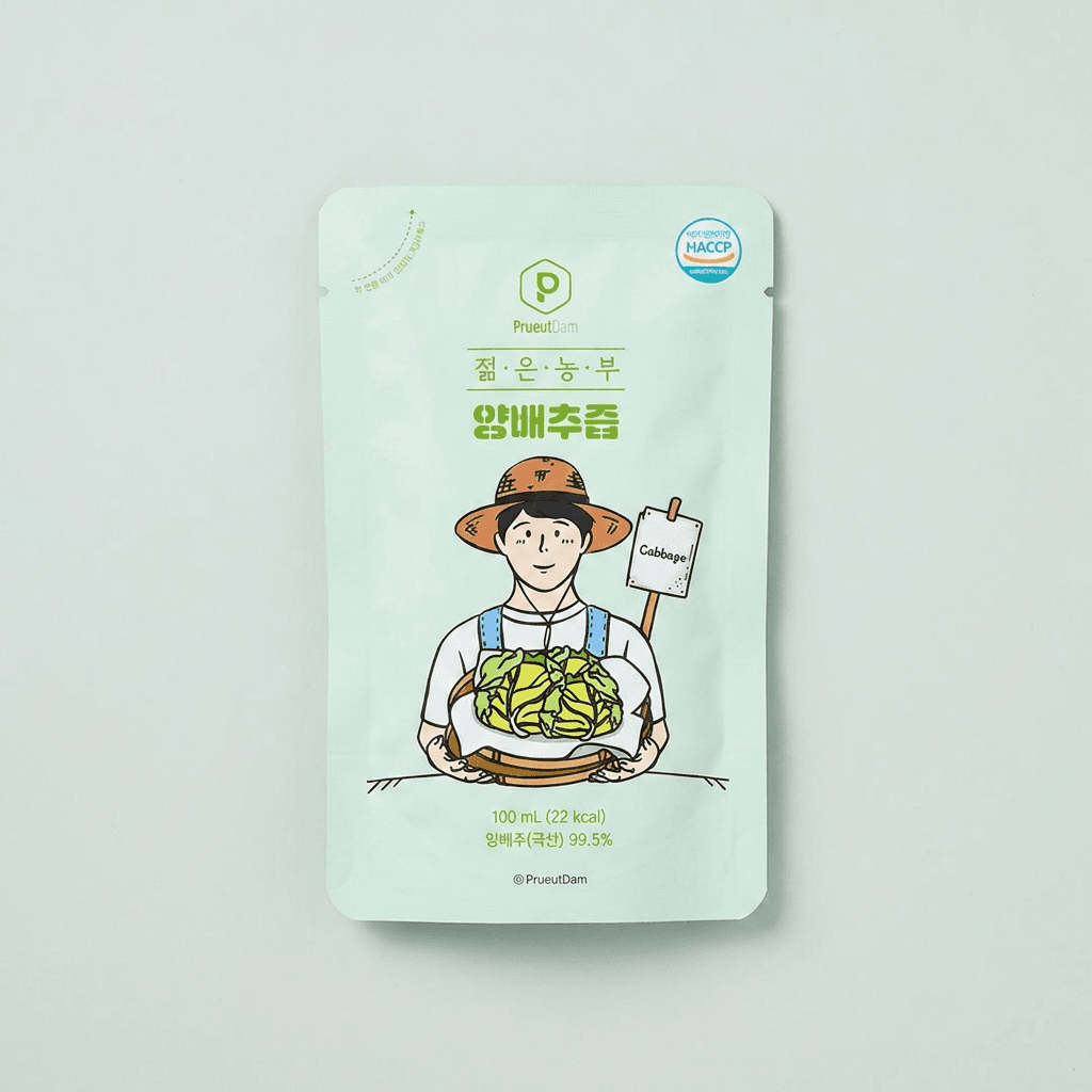 푸릇담 젊은농부 양배추즙, 100ml, 30팩