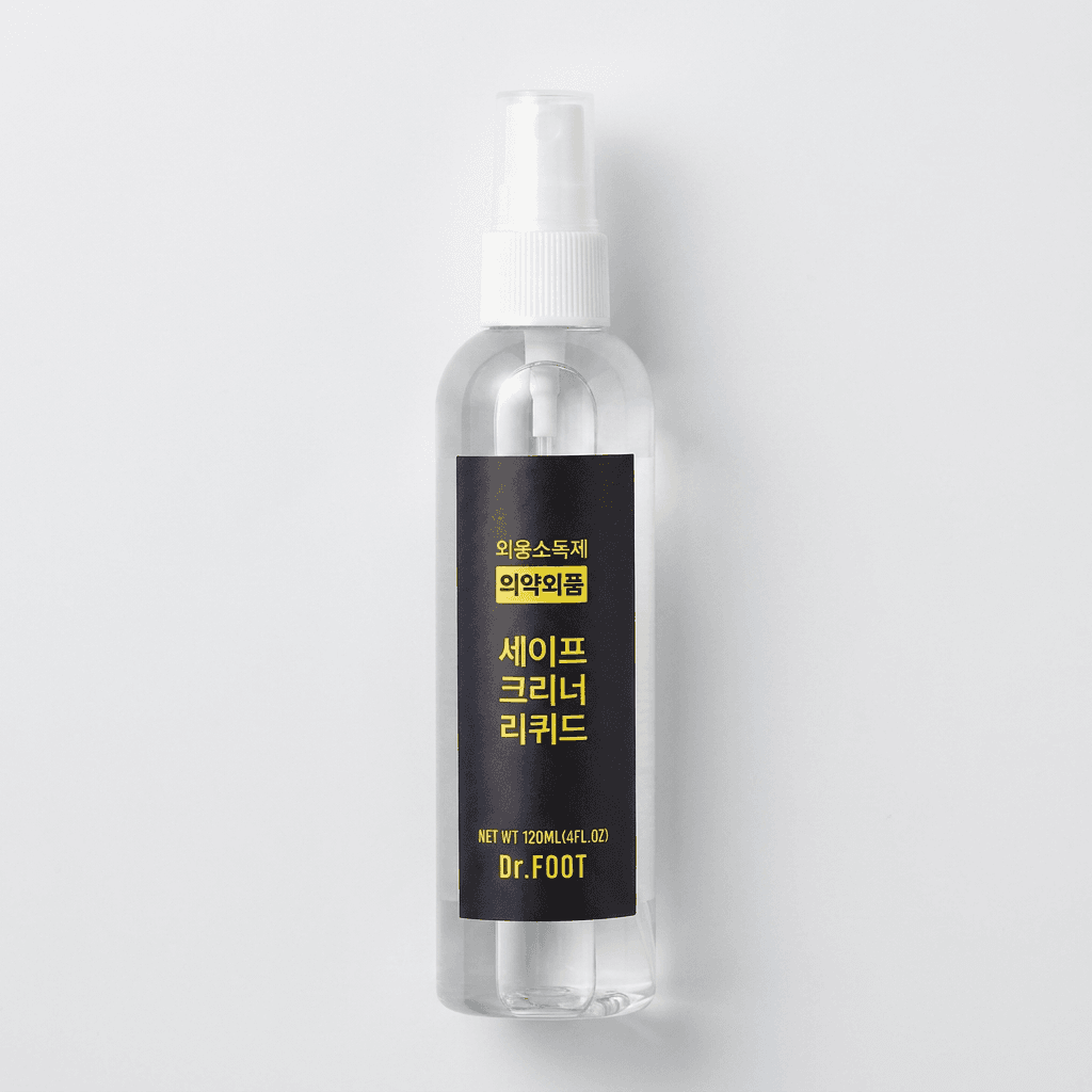 닥터풋 세이프 크리너 리퀴드, 120ml, 1개