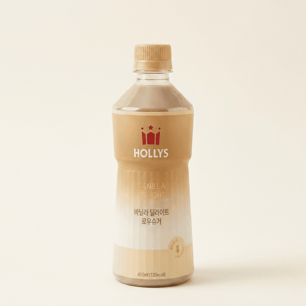 할리스 바닐라 딜라이트 로우슈거, 450ml, 24개