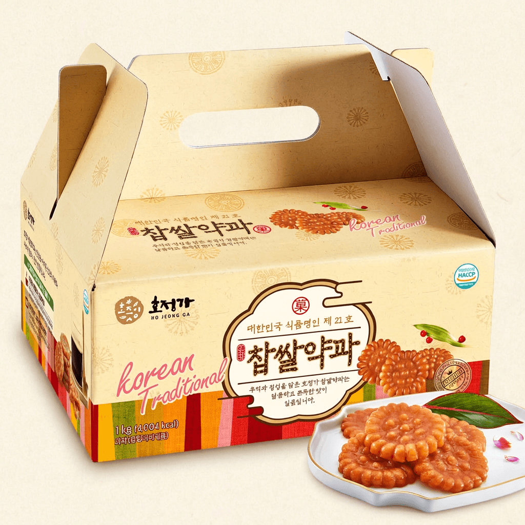 호정가 찹쌀약과 세트, 1kg, 1박스