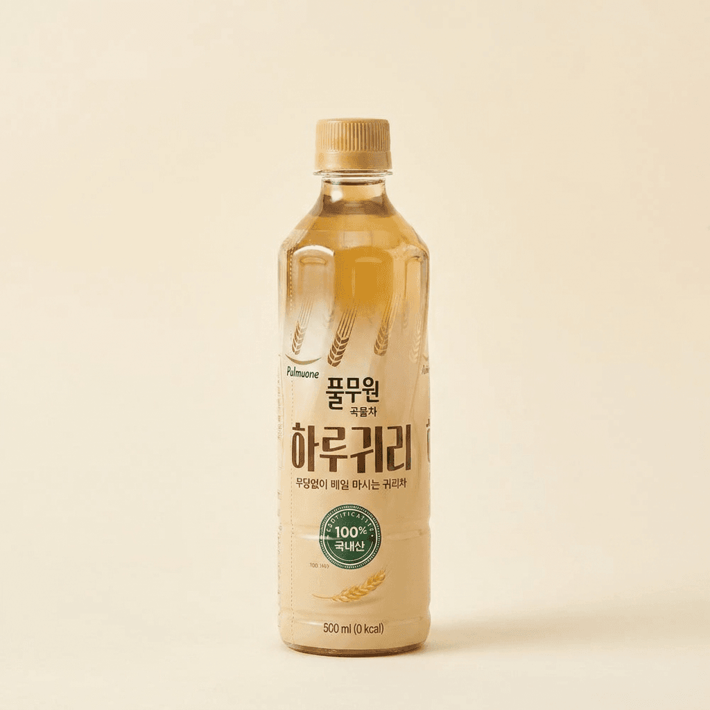 풀무원 곡물차 하루귀리, 500ml, 24개