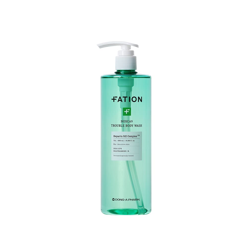 노스카나인 트러블 바디 워시, 490ml, 1개