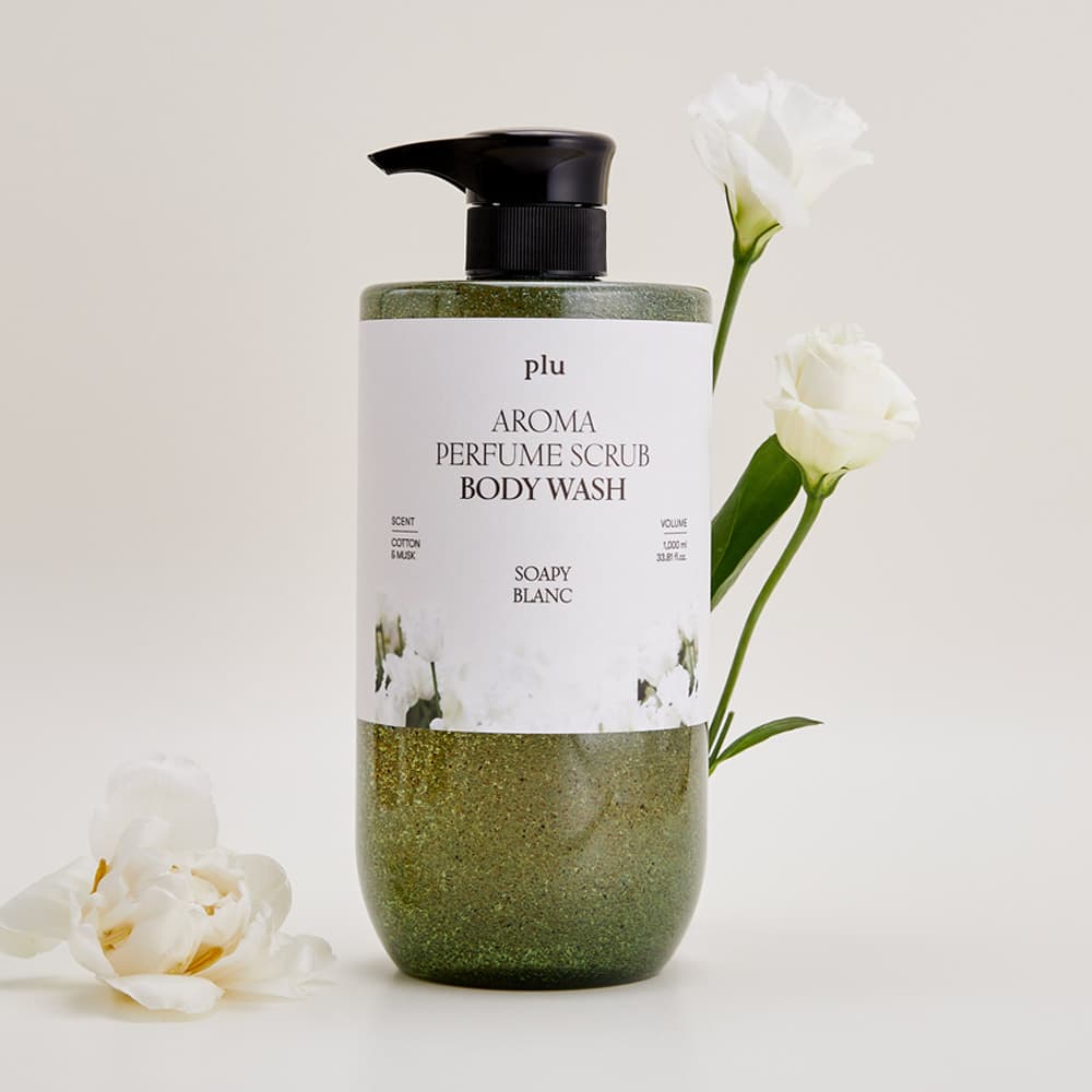 플루 아로마 퍼퓸 스크럽 바디워시, 소피 블랑, 1L, 1개