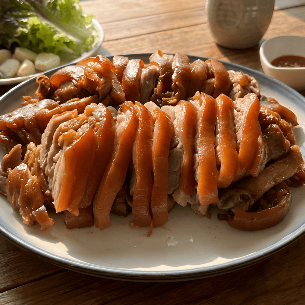 지민푸드 국내산 앞다리 왕족발 전족, 1.4kg, 1개