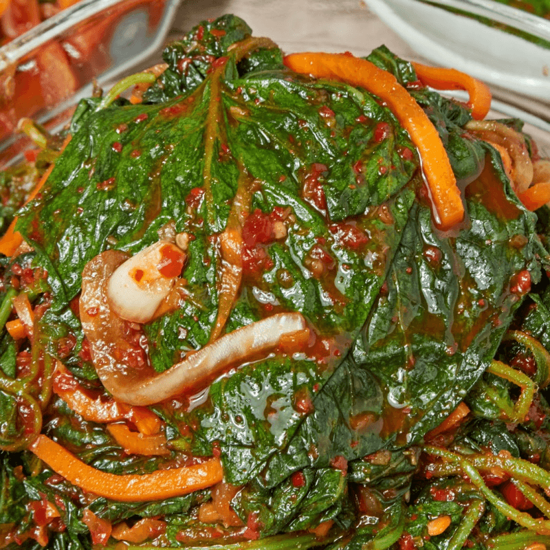 전라도식 햇 깻잎순 김치, 1kg, 1개