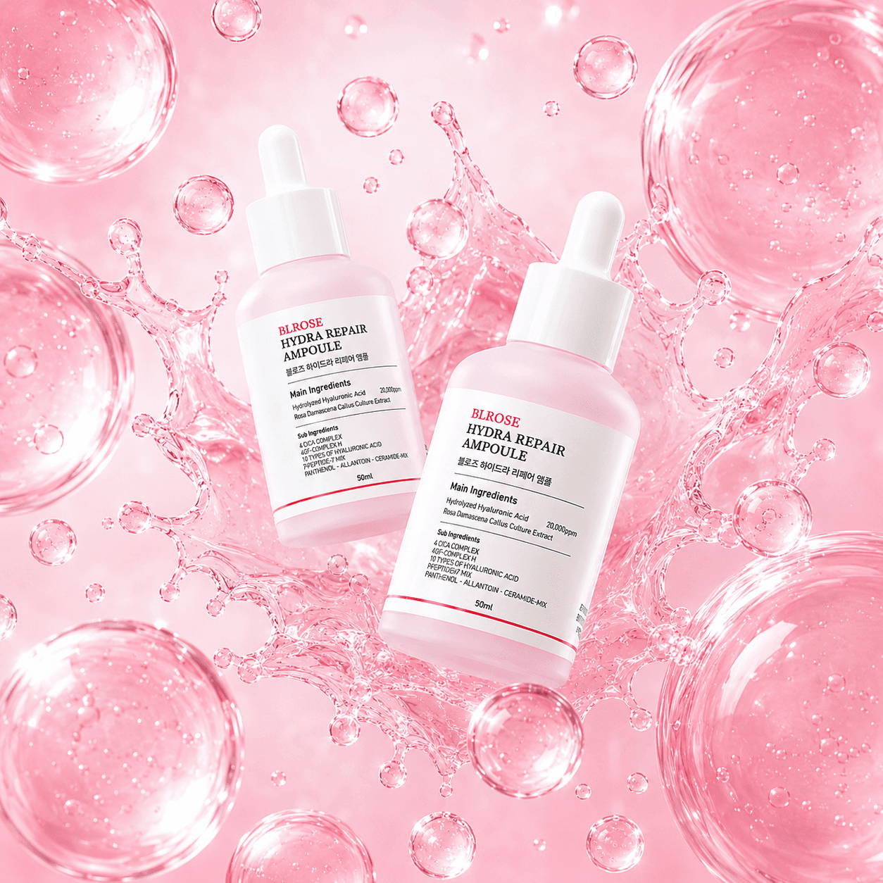 블로즈 하이드라 리페어 앰플, 50ml, 1개